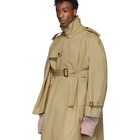 Maison Margiela Beige Military Coat