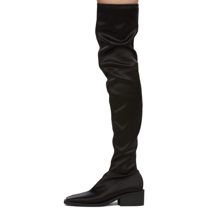 maison margiela over the knee boots