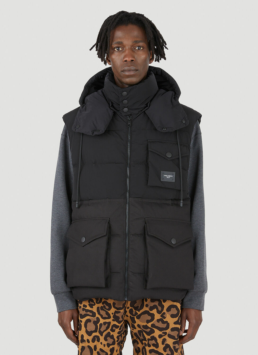 Dolce & Gabbana Sleeveless Down Jacket