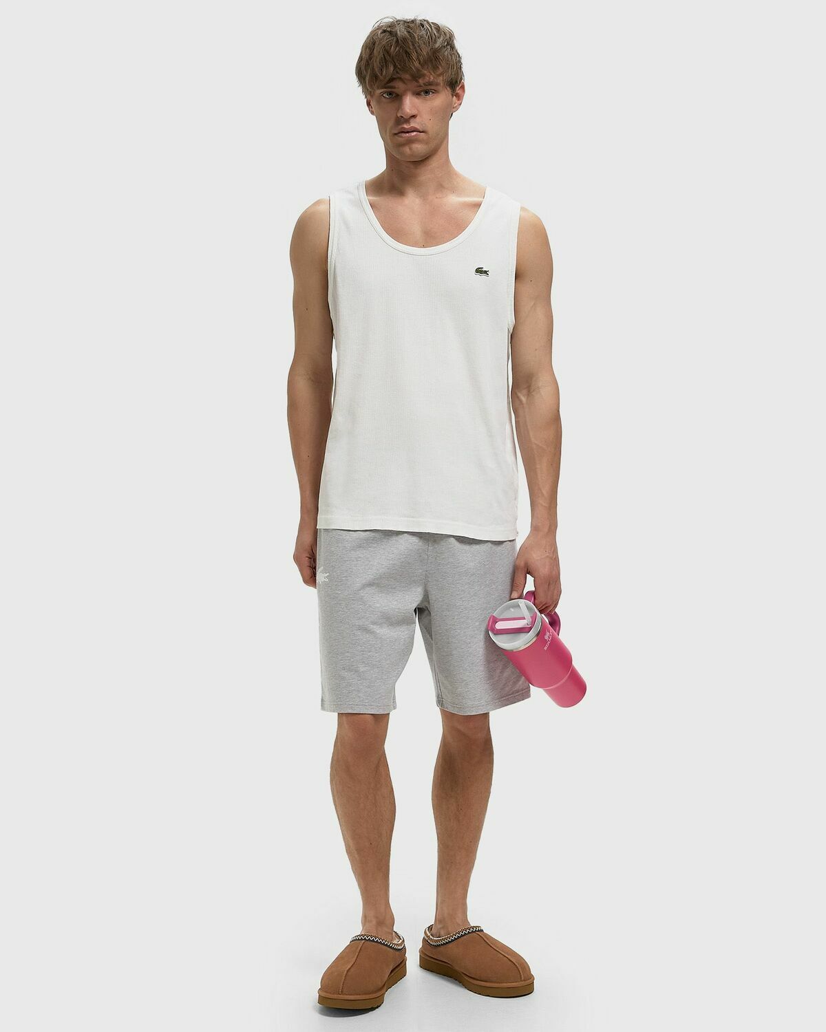 Straight Fit Fleece Pyjama Short
