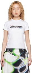 MINJUKIM White Slim-Fit T-Shirt