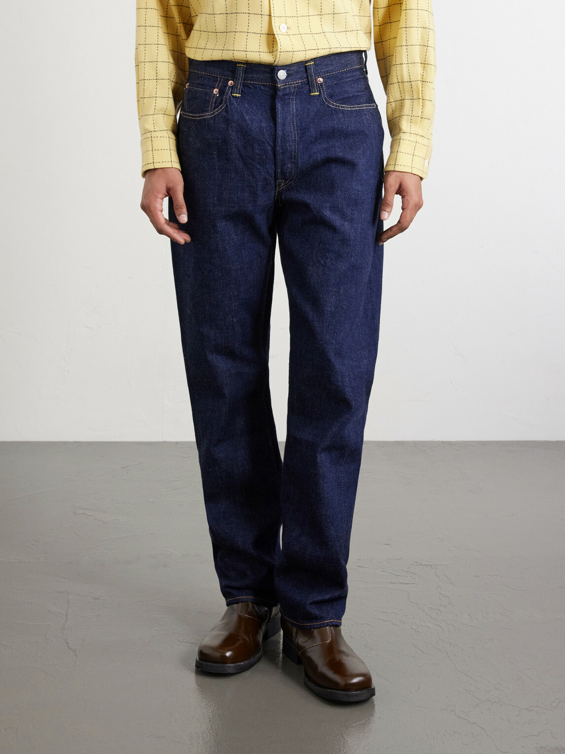 FULLCOUNT - 1101SSW Straight-Leg Selvedge Jeans - Blue