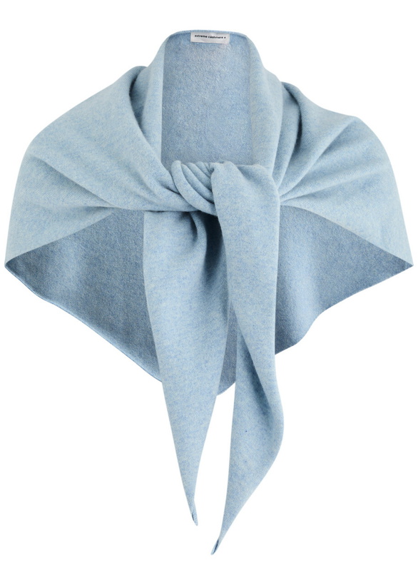Photo: Extreme Cashmere N°150 Witch Cashmere-blend Scarf - Light Blue - One Size