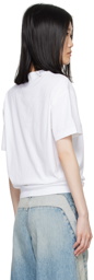 Off-White White Big Bookish Skate T-Shirt