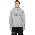 Helmut Lang SSENSE Exclusive Grey Saintwoods Edition Taxi Hoodie