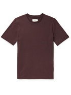 Folk - Cotton-Jersey T-Shirt - Burgundy