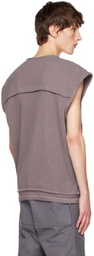 BRYAN JIMENÈZ Taupe Space Worker Vest