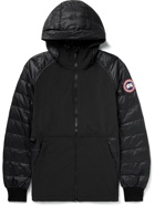 Canada Goose - HyBridge Panelled Quilted Shell Hooded Down Jacket - Black