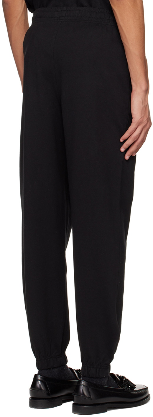 TSAU Black Appliqué Lounge Pants