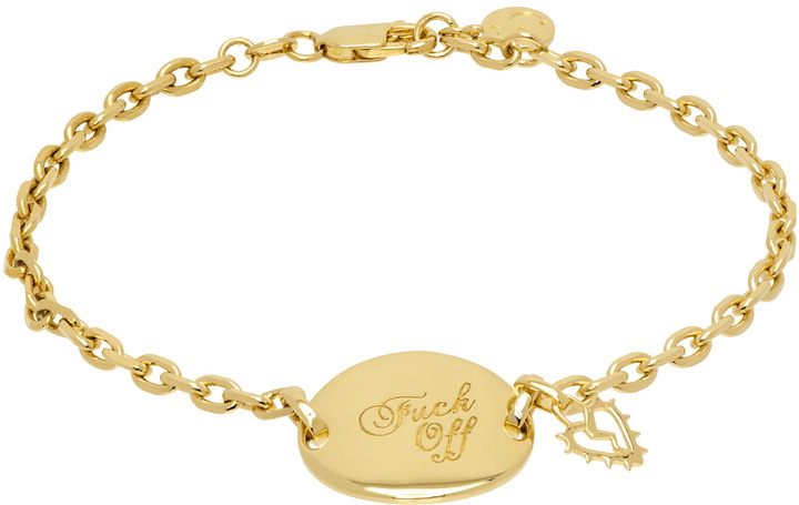 Photo: Stolen Girlfriends Club Gold Warm Welcome Bracelet