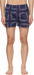 Jacquemus Navy Le Raphia 'Le Caleçon' Boxers