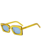 AKILA Edra Sunglasses in Yellow/Azure