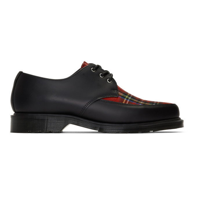 Photo: Dr. Martens Black and Multicolor Willis Derbys