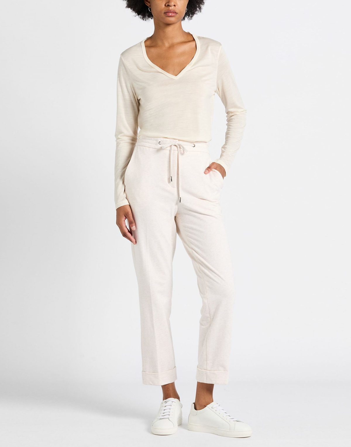 Majestic Filatures Womens T-shirt in Ivory