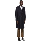 Gucci Navy Eco Cashmere Coat