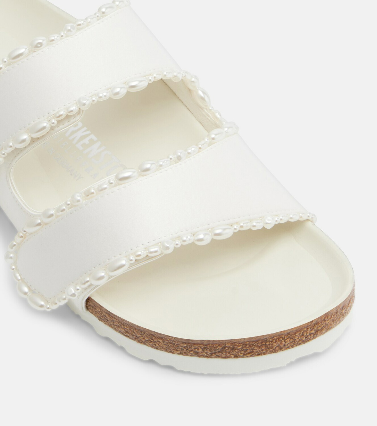 Birkenstock 1774 Arizona embellished satin sandals