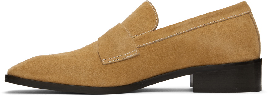 Wales Bonner Beige Suede Loafers