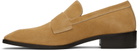 Wales Bonner Beige Suede Loafers