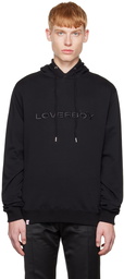 Charles Jeffrey Loverboy Black Embroidered Hoodie