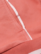 MANAAKI - Kai Striped Cotton-Blend Twill Track Jacket - Pink