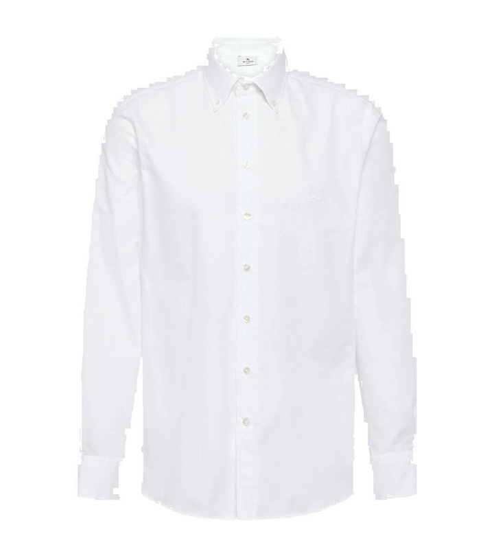 Photo: Etro Cotton poplin Oxford shirt