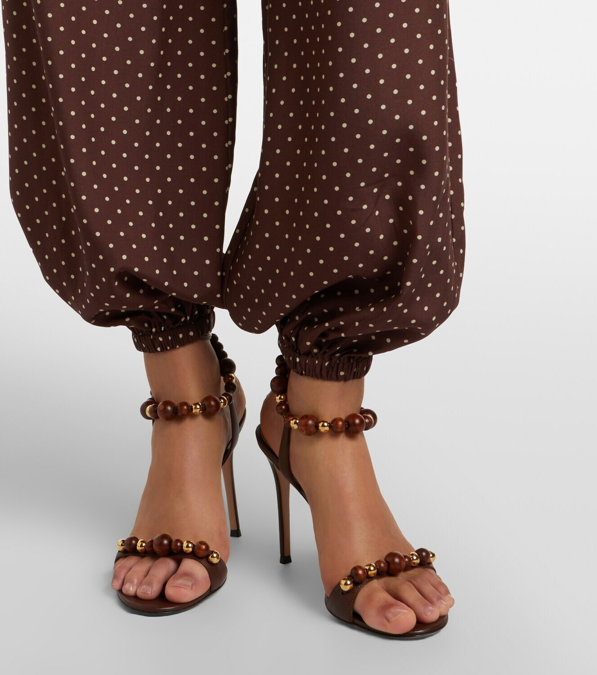 Posse Evie polka-dot balloon pants