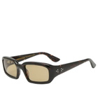 Port Tanger Mektoub Sunglasses in Myrrh/Olive 