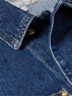 Carhartt WIP - Nash Logo-Appliquéd Stone-Washed Denim Jacket - Blue
