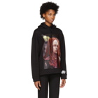 Raf Simons Black Christiane F. Detlef Classic Hoodie