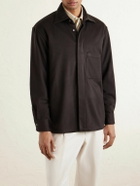 Saman Amel - Cashmere Shirt Jacket - Brown