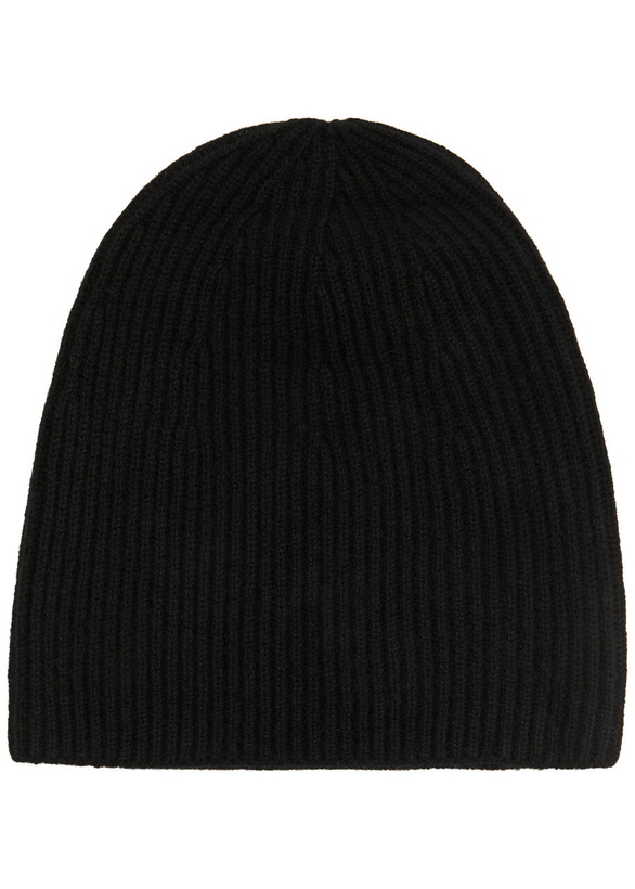 Photo: Loop Cashmere Cashmere Beanie - Black - One Size