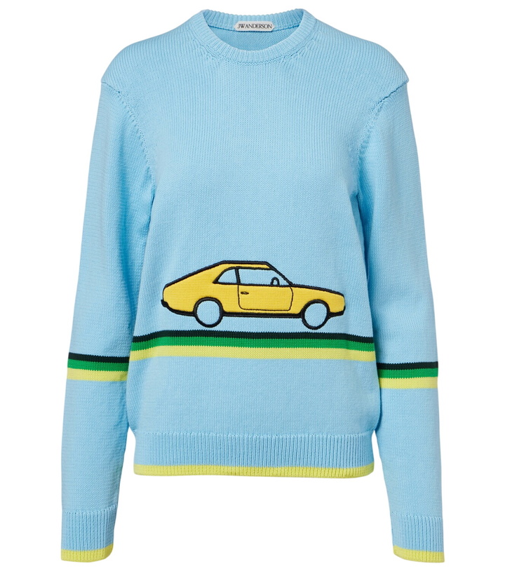 Photo: JW Anderson Embroidered cotton sweater