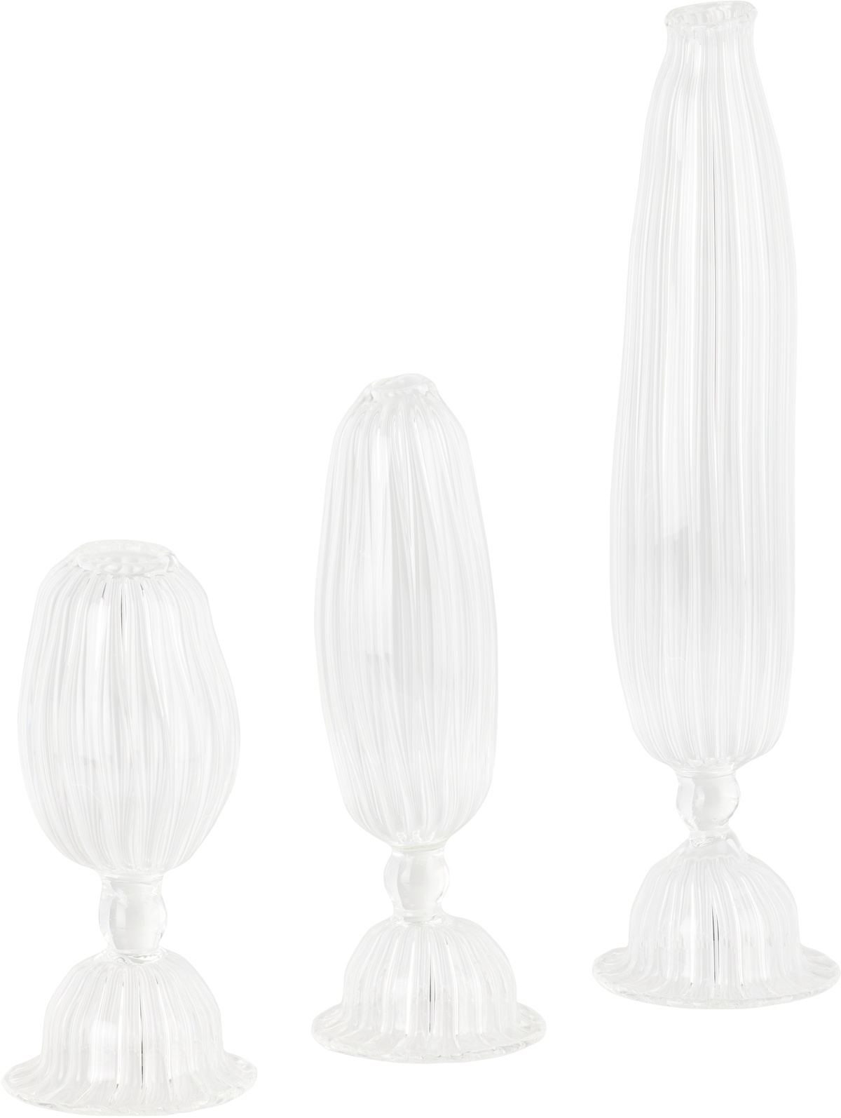 Justine Menard 'The Three Sisters' Vase Set, 3 pcs