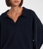 Lisa Yang Katriel cashmere polo sweater