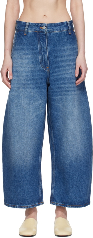 Photo: Studio Nicholson Blue Chalco Jeans