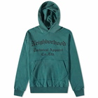 Neighborhood Men's Sulfur Dye Popover Hoody in Green