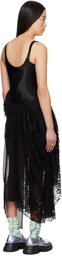 Collina Strada Black Ammi Fanny Minidress