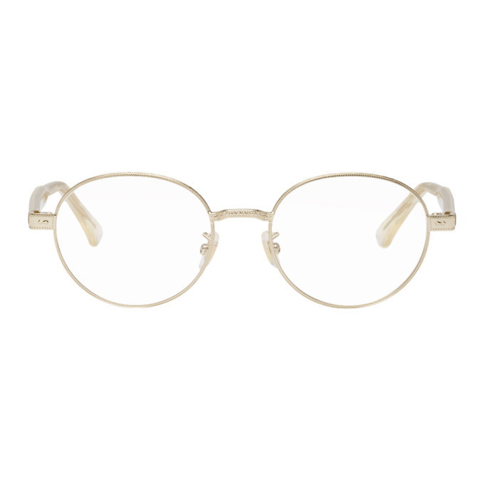 Photo: Gucci Gold Round Glasses