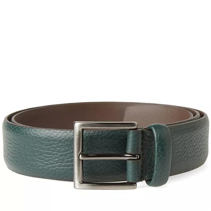 Photo: Anderson's Grain Leather Belt Green