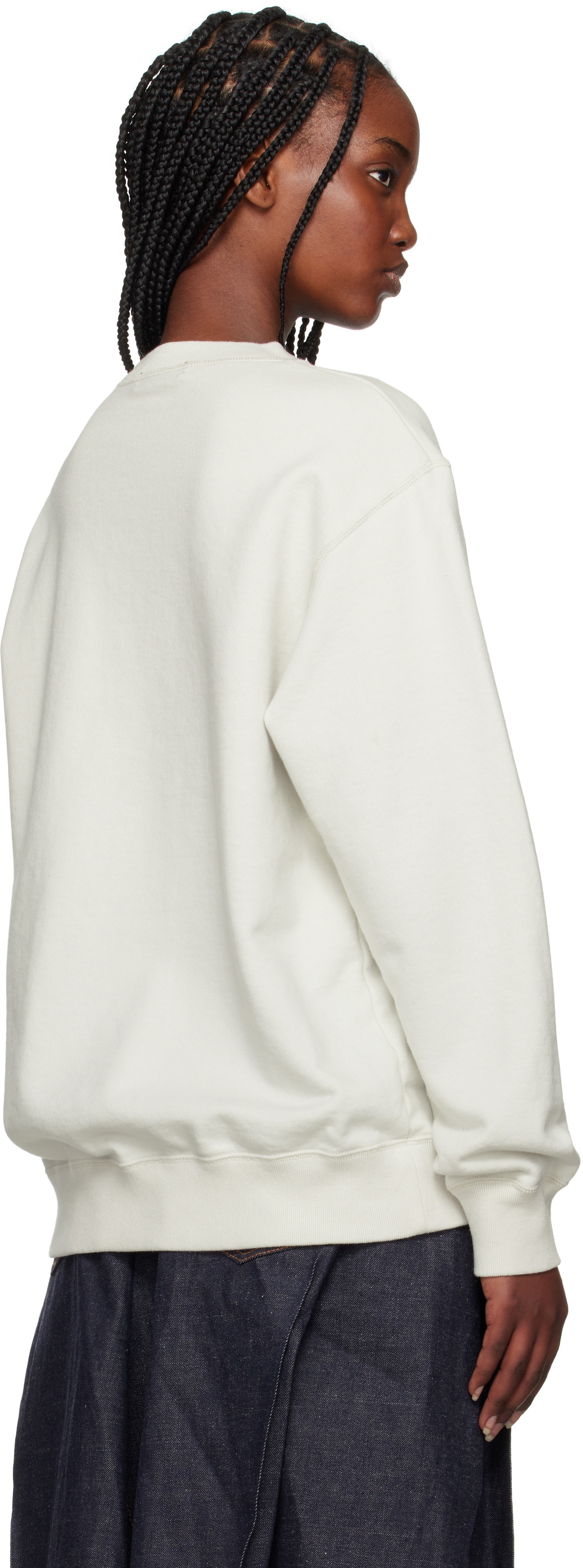 UNDERCOVER Gray 'Noise' Sweatshirt