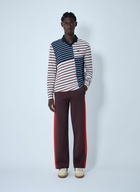 Wales Bonner Logo Motif Polo Shirt