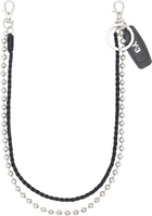 Y-3 Black Key & Wallet Chain