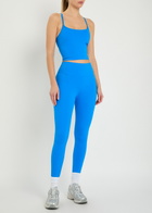 Vuori Allthefeels Stretch-jersey Leggings Bright Blue