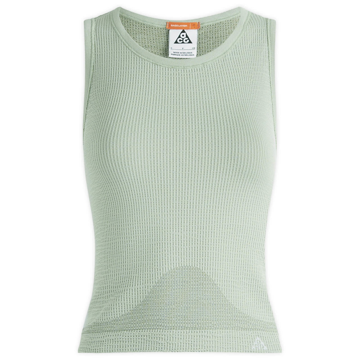 Nike Women's ACG DLTA BSLR Tank Top in Jade Horizon/Guava Ice