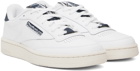 Reebok Classics White & Gray Club C 85 Sneakers