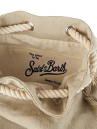 MC2 Saint Barth Beige Boat Linen Backpack