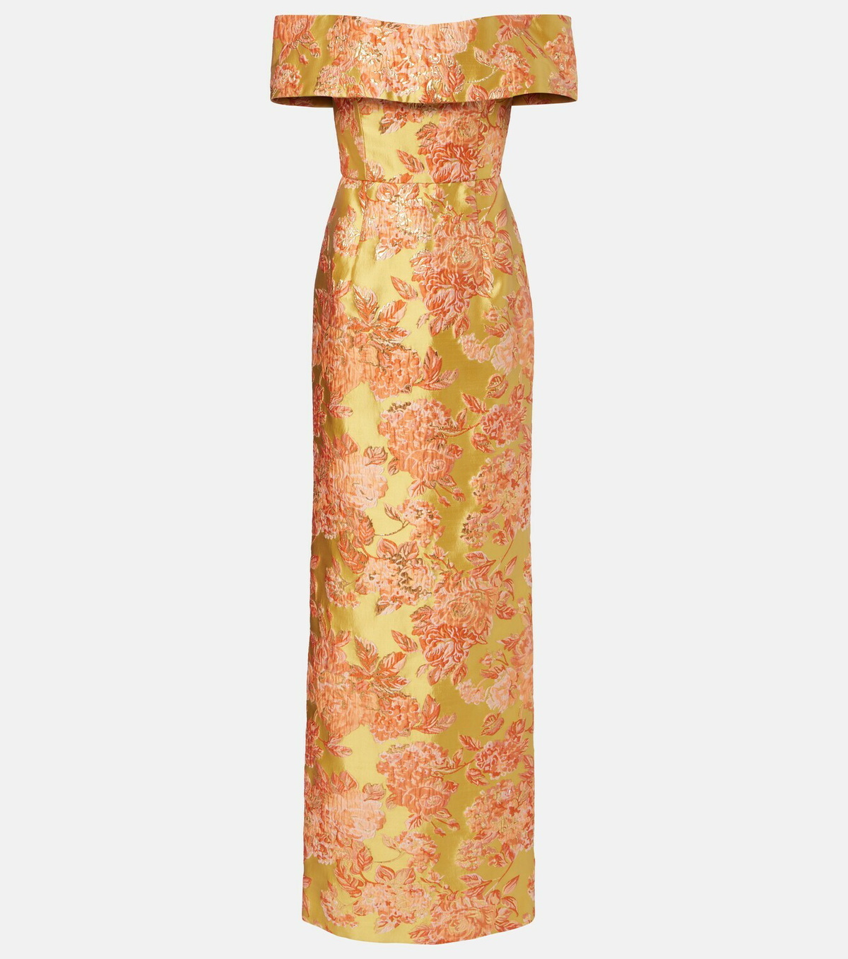 Markarian Clover embellished floral gown