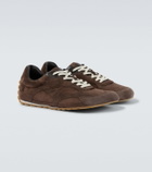 Bottega Veneta Orbit Flash suede sneakers