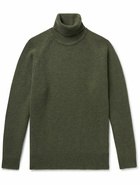 Purdey - Cashmere Rollneck Sweater - Green