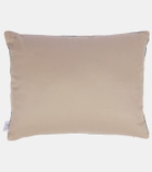 Les-Ottomans Silk velvet cushion